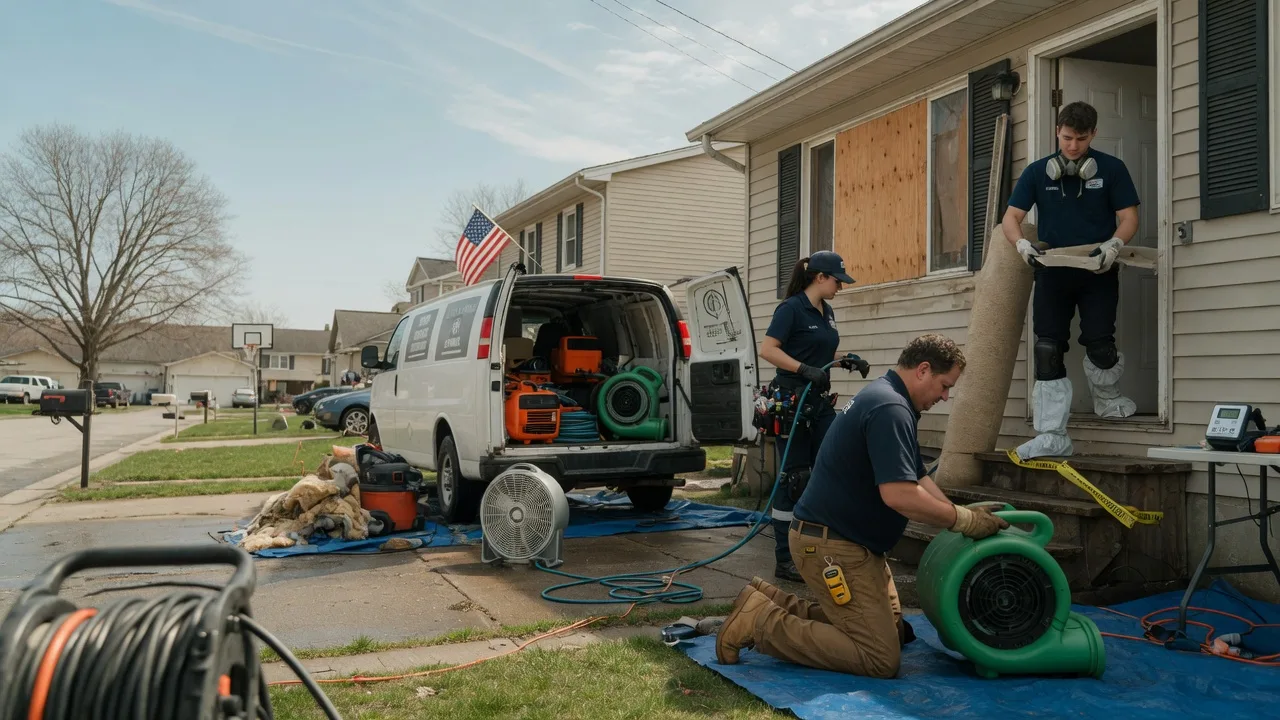 Water Damage Restoration in Ferdinand, IN near me